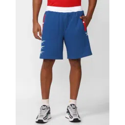 Reebok Blue Regular Fit Printed Shorts-picture-35