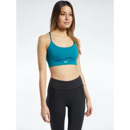 Reebok Blue Round Neck Sports Bra-picture-26
