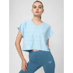 Reebok Blue Striped T-Shirt-picture-15