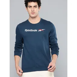 Reebok Brand logo Printed Round Neck Sweatshirt-picture-39