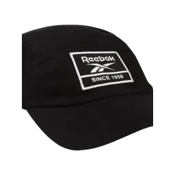 Reebok CL Black Cotton Baseball Cap image 5