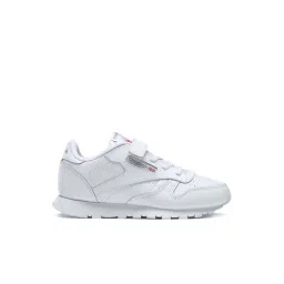 Reebok Classics Kids CL LTHR 1V White Sneakers-image-26