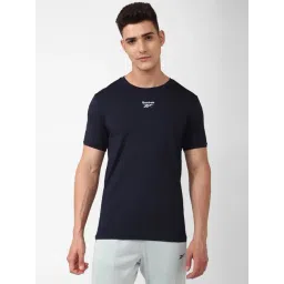 Reebok Dark Navy Slim Fit Sports T-Shirt-picture-24