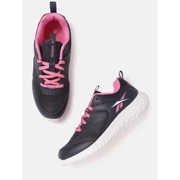 Reebok Girls Navy Blue Woven Design Rush Runner 4.0 Shoes-picture-10