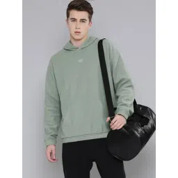 Reebok Green Regular Fit Hooded Sweatshirt-picture-27