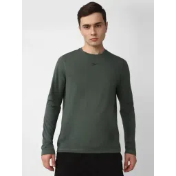 Reebok Green Slim Fit Sports T-Shirt-picture-25