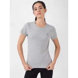 Reebok Grey Logo Print Sports T-Shirt-picture-20