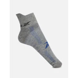 Reebok Grey Regular Fit Logo Printed Socks - Pack of 3-picture-24