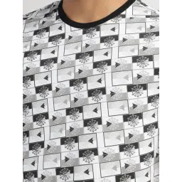 Reebok Grey Regular Fit Print T-Shirt image 5