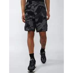 Reebok Grey Regular Fit Printed Shorts-picture-43