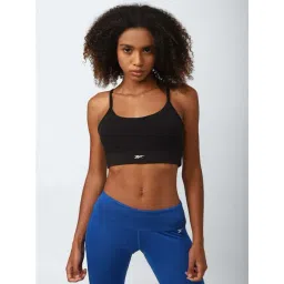 Reebok Jet Black Plain Sports Bra-picture-23