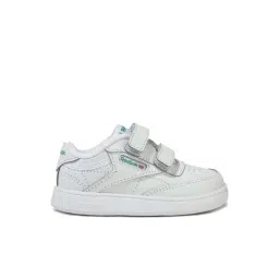 Reebok Kids Club C 2V White Running Shoes-image-42