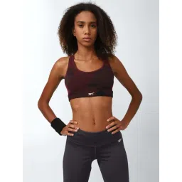 Reebok Maroon Regular Fit Sports Bra-picture-23