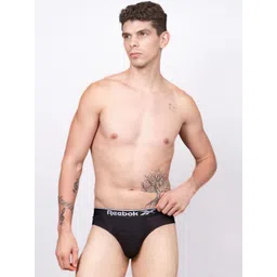 Reebok Men Mid-Rise Basic Brief-BLBF01-BLK-image-9