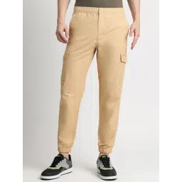 Reebok Men Mid Rise Regular Trousers-image-10