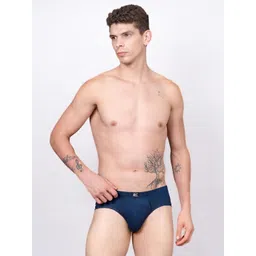 Reebok Men Mid-Rise Seamless Basic Briefs-image-0