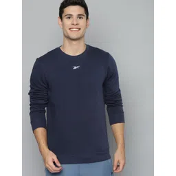 Reebok Men Navy Blue Training Sweatshirt-picture-29