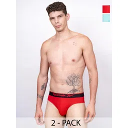 Reebok Men Pack Of 2 Mid Rise Briefs-picture-40