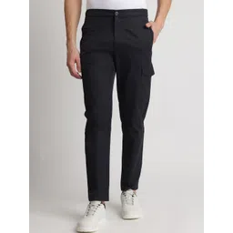 Reebok Men Regular Fit Mid-Rise Trousers-image-37