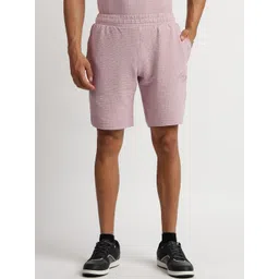 Reebok Men Self Design Mid Rise Knee Length Shorts-picture-22
