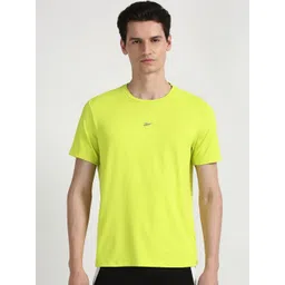 Reebok Men Self Design Round Neck T-shirt-picture-38