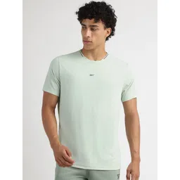 Reebok Men Self Design Round Neck T-shirt-picture-41