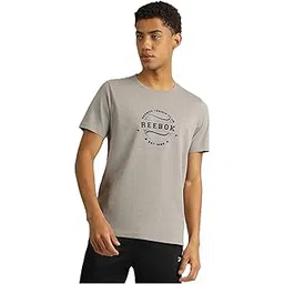 Reebok Men's Lifestyle Tee - Soft Daily Cotton Crewneck T-Shirt-picture-13