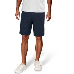 Reebok Navy Regular Fit Solid Shorts-picture-41