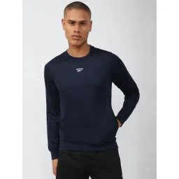Reebok Navy Regular Fit Sweatshirt-picture-46