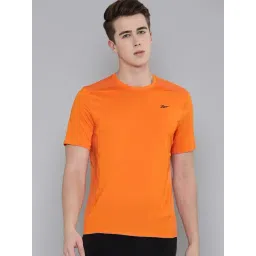 Reebok Orange Slim Fit Sports T-Shirt-picture-34