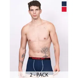 Reebok Pack Of 2 Logo Detail Trunks-picture-27