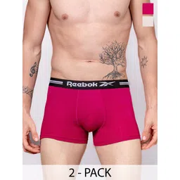 Reebok Pack Of 2 Logo Detail Trunks-picture-24