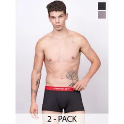 Reebok Pack Of 2 Pure Cotton Mid Rise Anti Bacterial Basic Briefs-picture-33
