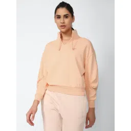 Reebok Peach Cotton Sweatshirt-picture-17