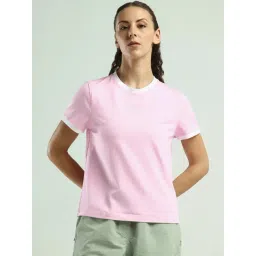 Reebok Pink Cotton Regular Fit T-Shirt-picture-40