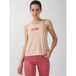 Reebok Pink Logo Print Sports Tank Top-picture-21