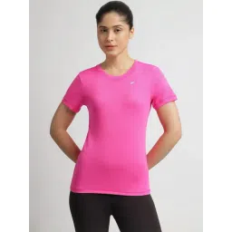 Reebok Pink Regular Fit Sports T-Shirt-picture-25