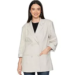 reebok Polyester Women's Standard Length Duster Coat-picture-27