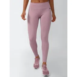 Reebok Purple Mid Rise Sports Tights-picture-32