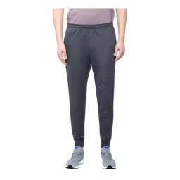 Reebok RE JOG PANT Dark Grey Slim Fit Self Pattern Joggers-picture-34