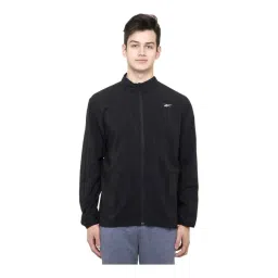 Reebok RE WOVEN WIND JKT Black Regular Fit Jacket-picture-42