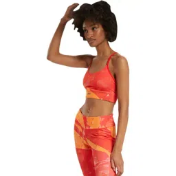 Reebok Red & Yellow Printed Sports Bra-picture-45