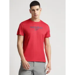 Reebok Red Regular Fit Printed T-Shirt-picture-33