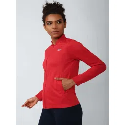 Reebok Red Regular Fit Sports Jacket image 3