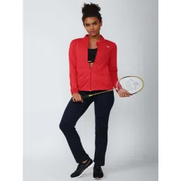 Reebok Red Regular Fit Sports Jacket image 4