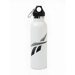 Reebok White & Black Brand Logo Printed Stainless Steel Water Bottle 750 ml-picture-11