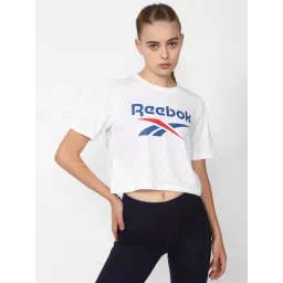 Reebok White Printed Sports T-Shirt-picture-39