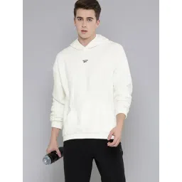 Reebok White Regular Fit Hooded Sweatshirt-picture-34