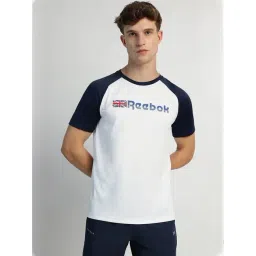 Reebok White Regular Fit Logo Printed Sports T-Shirt-picture-22