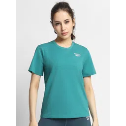 Reebok Women AwysFresh Solid Round Neck T-Shirt-picture-14